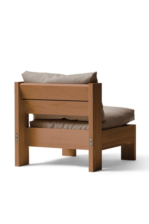 Lenestol - Icon Lounge Chair Mørk Brun Furu