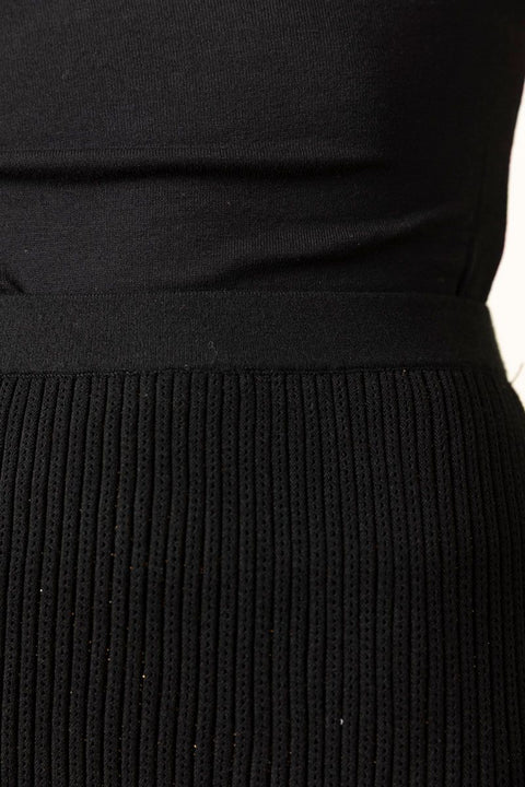 Skjørt - Vera Midi Skirt Noir