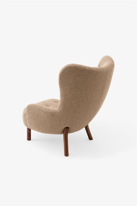 Lenestol & Puff - Petra Lounge Chair VB3/ATD1 Barnum 04/Valnøtt