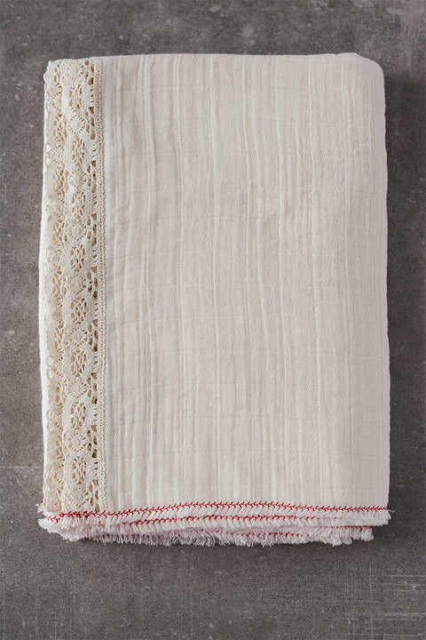 Duk - Lace 140x240cm Natural