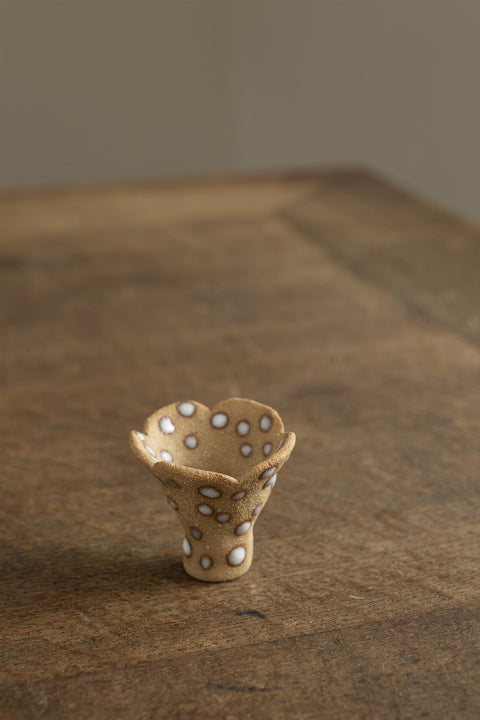 Lysestake - Petit No 3 Sand Small White Dots