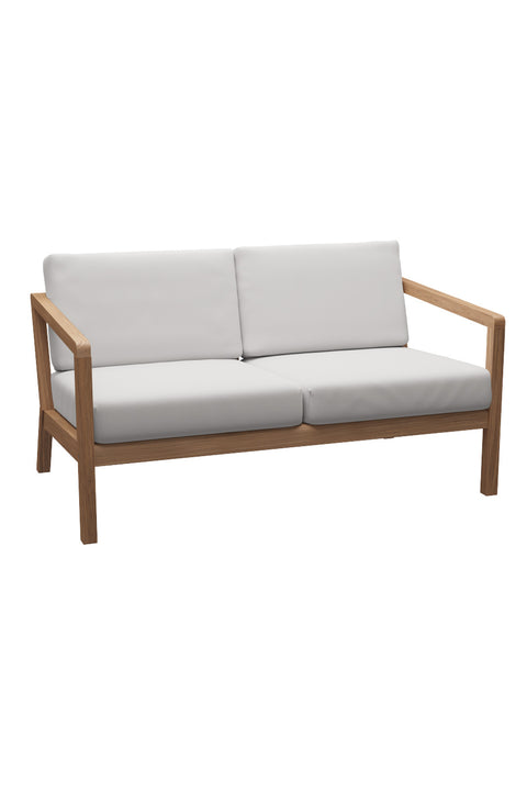 Utesofa - Virkelyst 2-Seter Teak/Cloud White