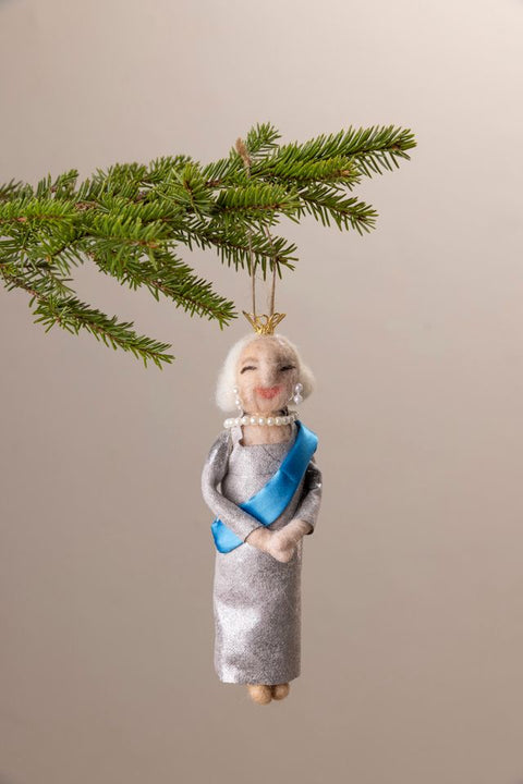 Juletrepynt - Queen Elizabeth
