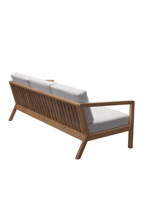 Utesofa - Virkelyst 3-Seter Teak/Cloud White