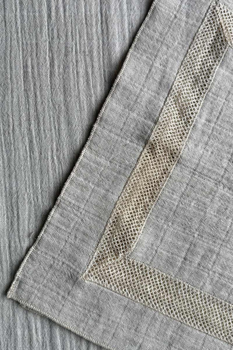 Bordbrikke - Net Lace Natural Melange
