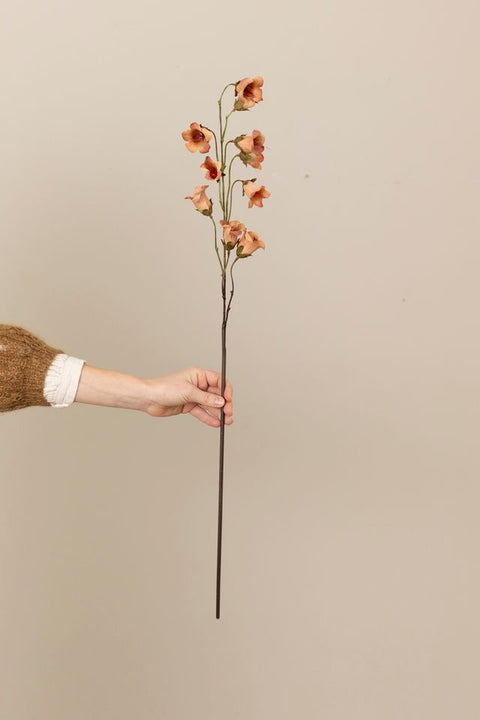 Blomst - Blåklokke H85cm Fersken