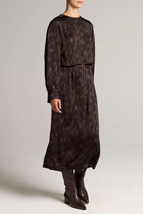 Skjørt - Spotted Alpaca Pull on Slip Skirt Cinderwood