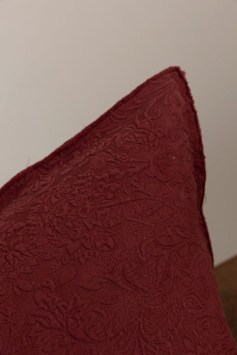 Putetrekk - Buti'flor 50x50cm Amaranto