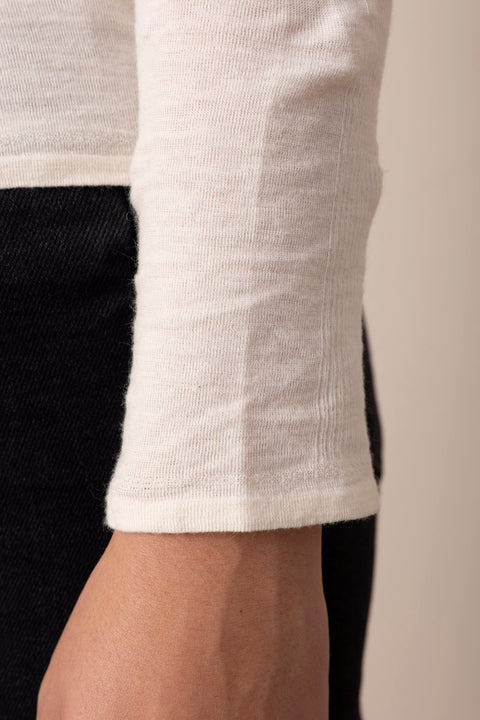 Genser - Gentle Turtleneck Pure Ecru