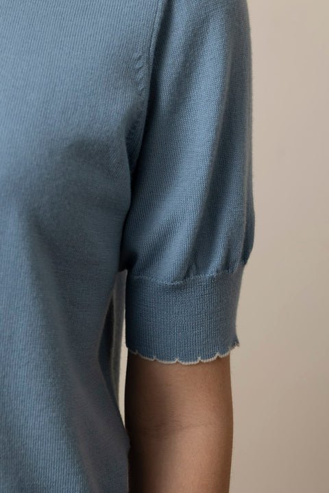 Cardigan - Disha Opal Blue