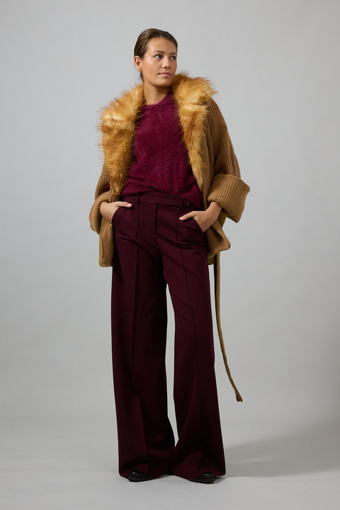 Jakke - Fur Opulence Camel Mix