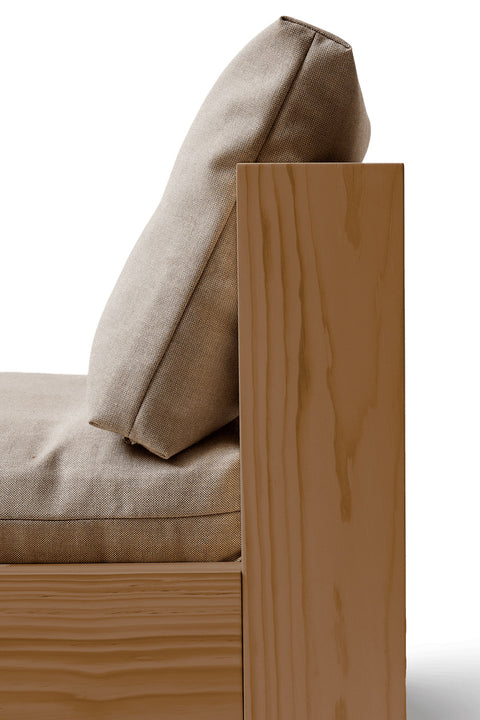 Lenestol - Icon Lounge Chair Mørk Brun Furu