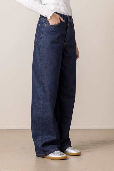 Jeans - Cole Baggy Jeans Indigo Blue