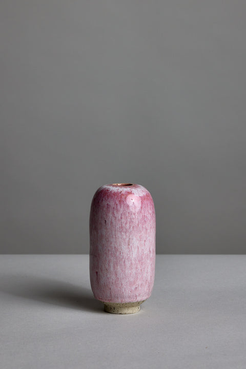 Vase - Yuki Mini Cream Cerise