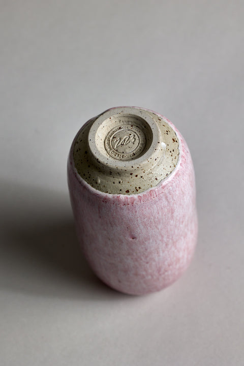 Vase - Yuki Mini Cream Cerise