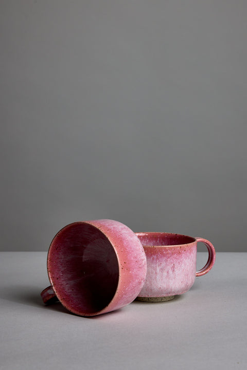 Kopp - Mion Mug Cream Cerise