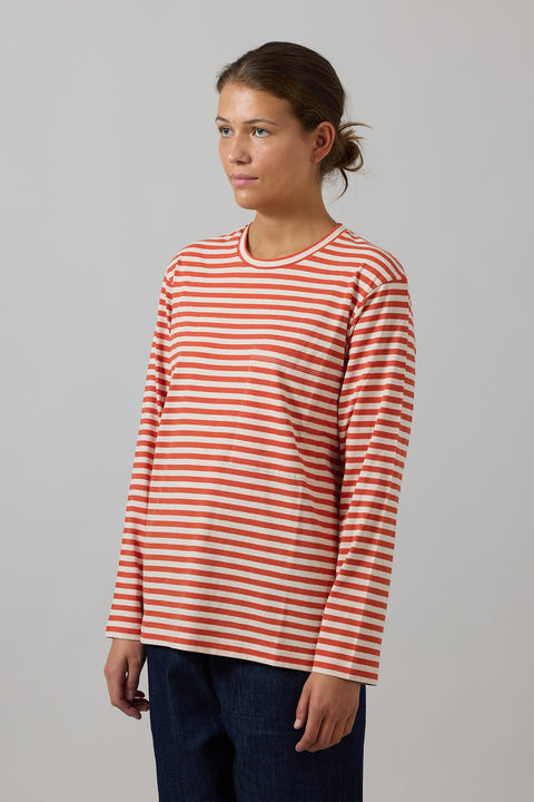 Genser - Circular Long Sleeve Mix Orange