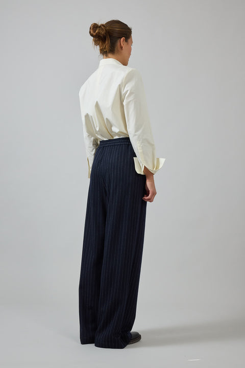 Bukser - Navy Stripe