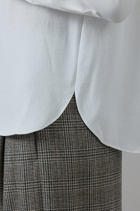 Skjorte - Pearl Button Down Off-White