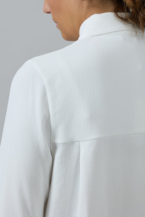 Skjorte - Pearl Button Down Off-White