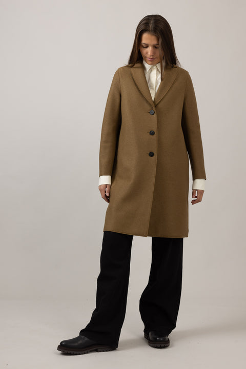 Kåpe - Overcoat Pressed Wool Shortbread