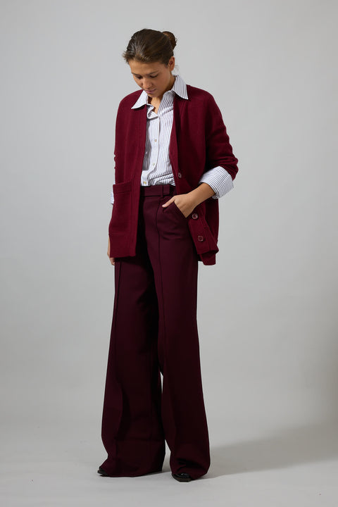 Cardigan - Modern Statements Burgundy