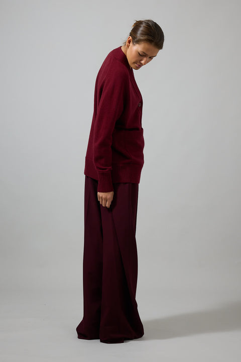 Cardigan - Modern Statements Burgundy