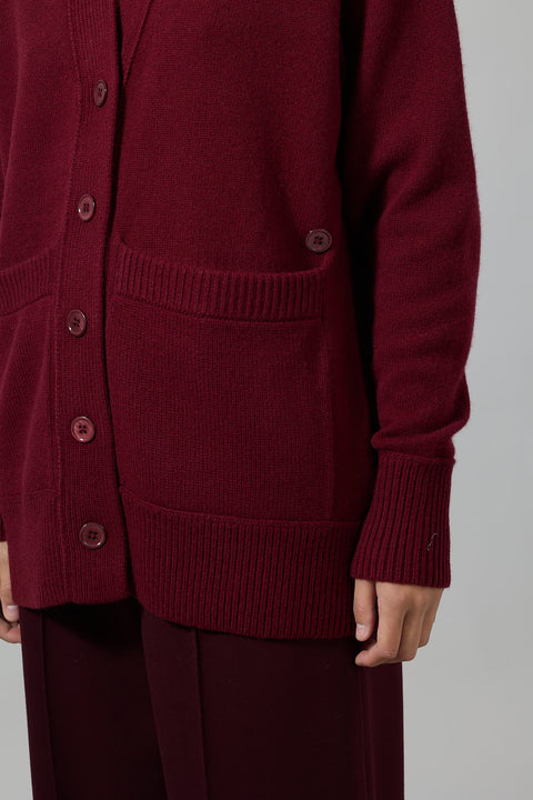 Cardigan - Modern Statements Burgundy