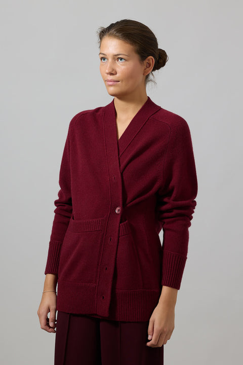 Cardigan - Modern Statements Burgundy