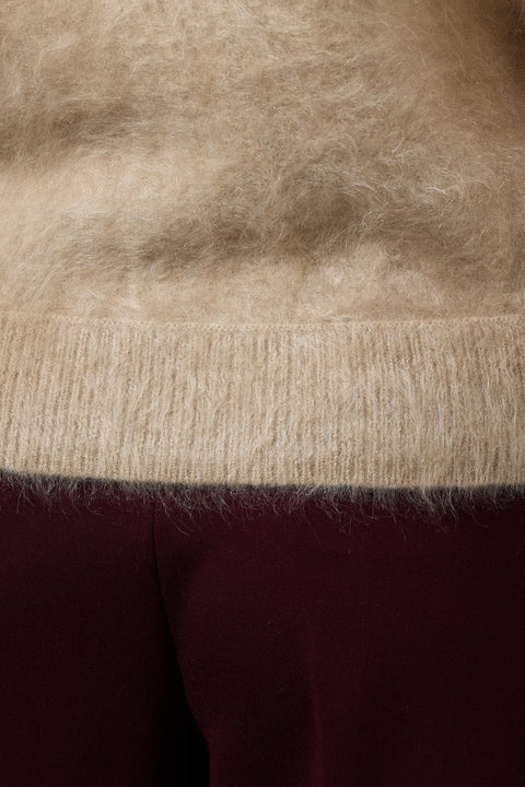 Genser - Fluffy Luxury Golden Brown