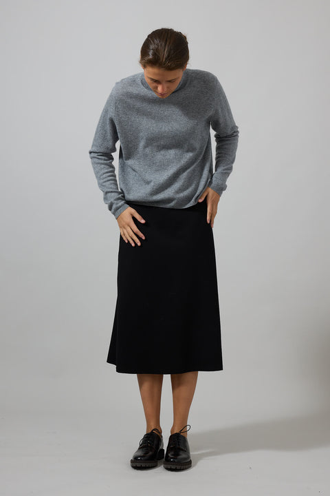 Genser - Century Turtleneck Grey Melange