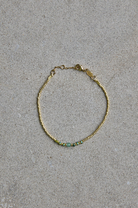 Armbånd - Bead & Gem Sea Green