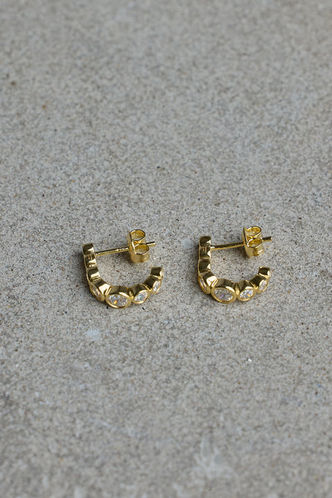 Øredobber - Odette Earrings Gold