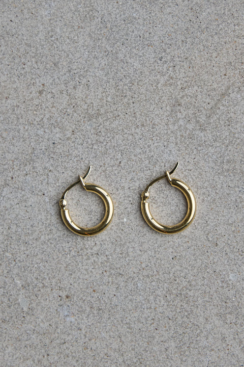 Øredobber - Oda Small Hoops Gold