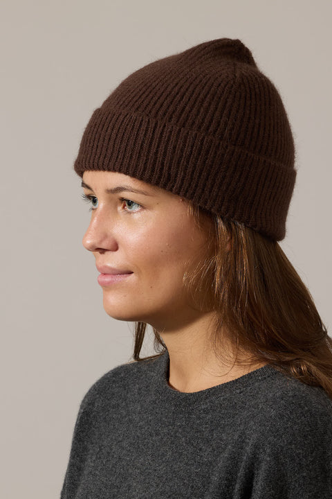 Lue - Beanie Walnut