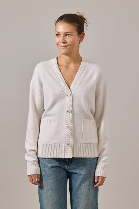 Cardigan - Core Cream