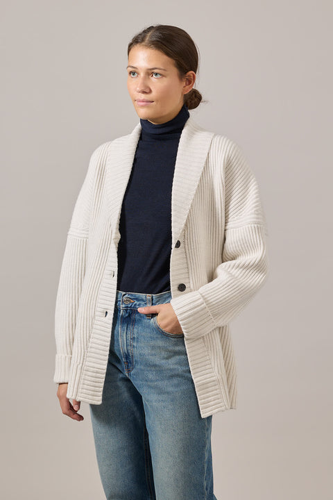 Cardigan - Katsu Light Ivory