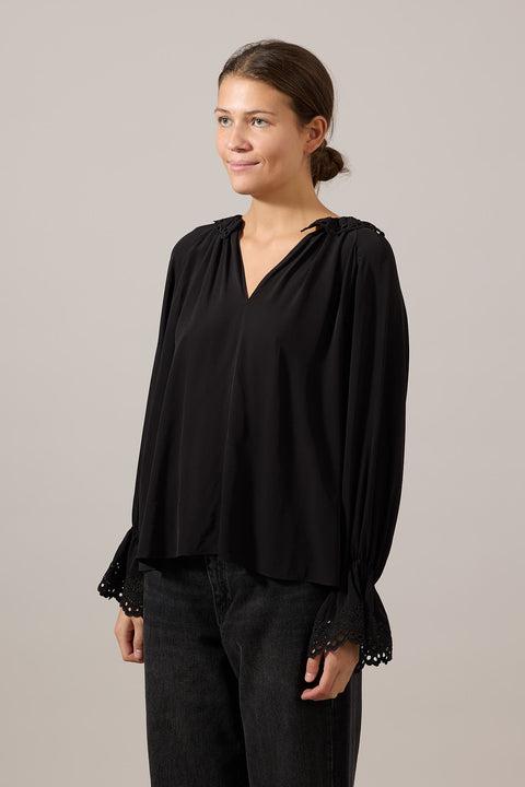 Bluse - Delio Blouse Black