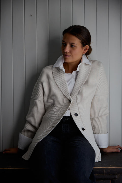 Cardigan - Katsu Light Ivory