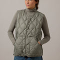 Vest - Military Down Vest Dark Sage Green