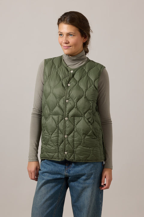 Vest - Military Down Vest Olive