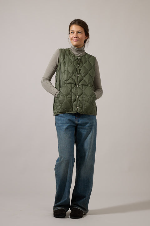 Vest - Military Down Vest Olive