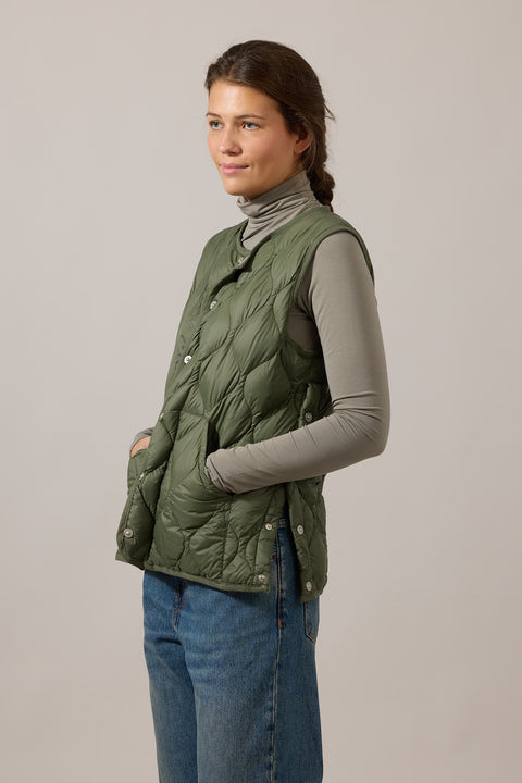 Vest - Military Down Vest Olive