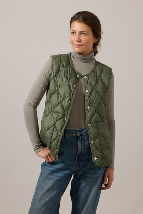 Vest - Military Down Vest Olive