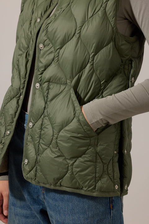 Vest - Military Down Vest Olive