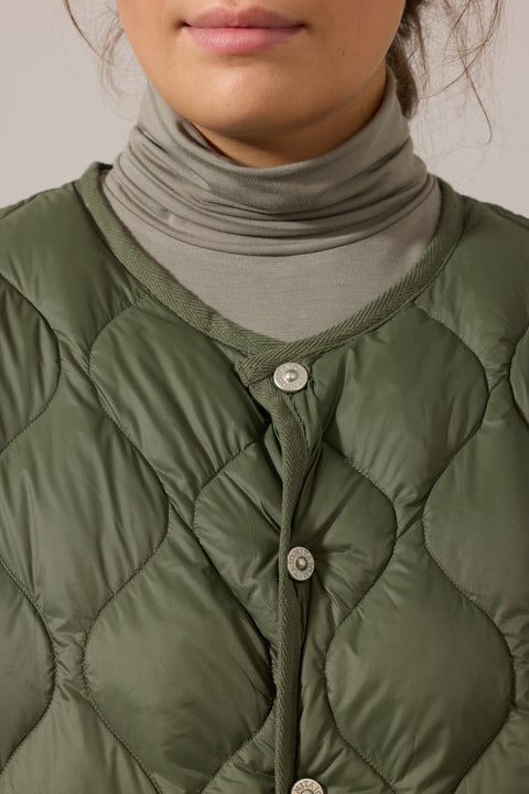 Vest - Military Down Vest Olive