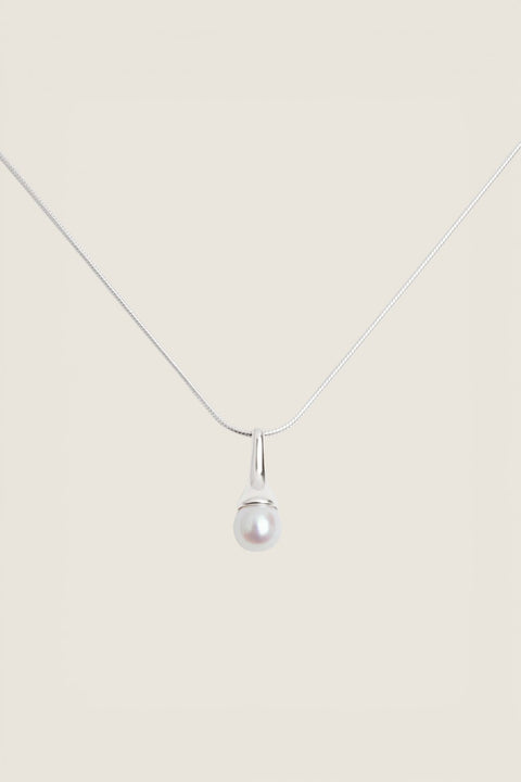 Halskjede - Lumora Pendant Necklace Silver