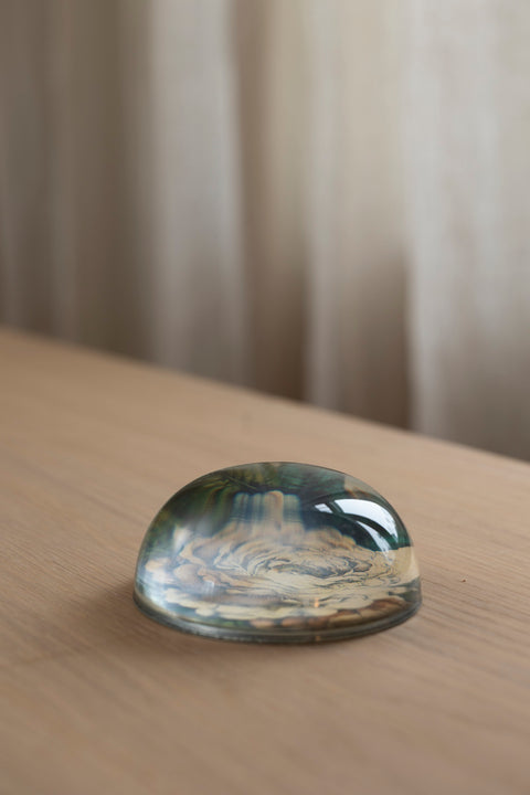 Papirvekt - Decoupage Sepia Rose