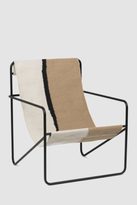 Loungestol - Desert Lounge Black/Soil