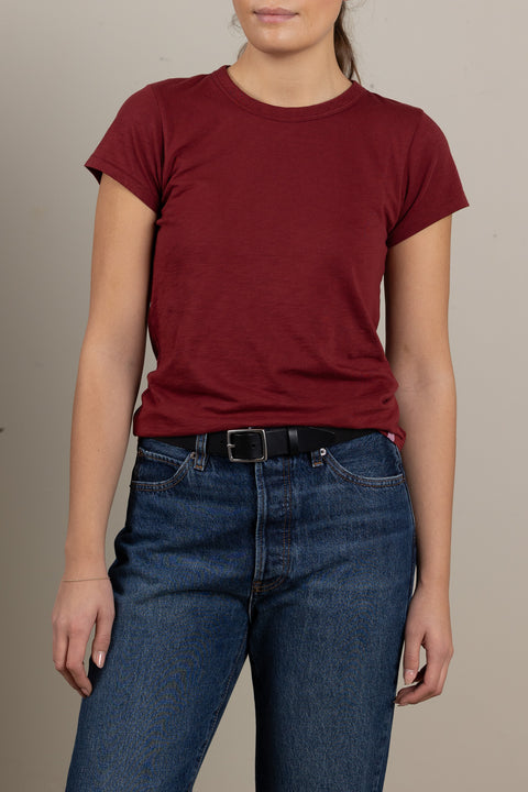 T-Skjorte - The Slub Tee Pomegranate